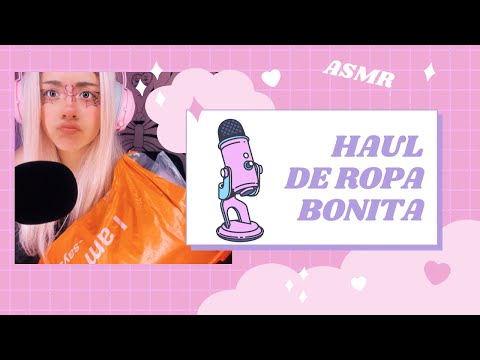 Haul de ropa bonita 💗 | Urbanic México| Sonidos de ropa | Andrea ASMR 🦋