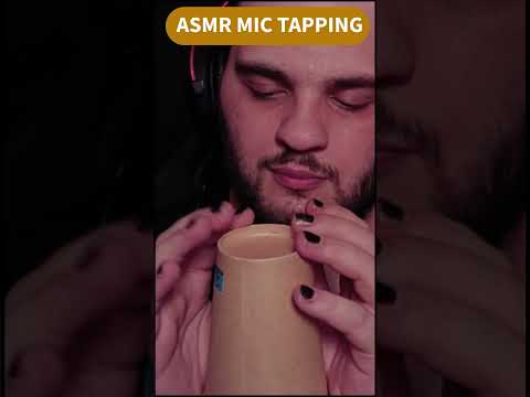 ASMR Tapping sur le gobelet posé sur le micro