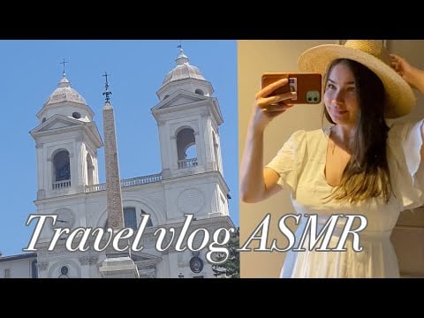 ASMR Italy Travel Vlog (Whispered Voice-Over) 🇮🇹