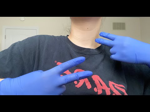 ASMR Quick Eye Exam ( Fabric Sounds, Writing, Whispered, Light Trigger, Glove Sounds)