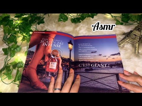 ASMR FOLHEANDO REVISTA E SUSURRANDO ☺️