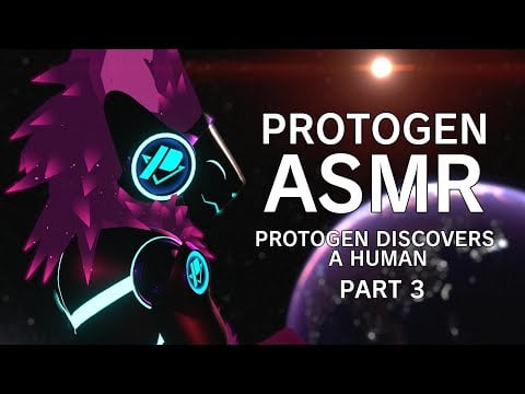 [FURRY ASMR] A protogen discovers a human (Part 3)