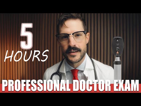 ASMR The Longest Full Body Exam on YouTube (14 Doctors)