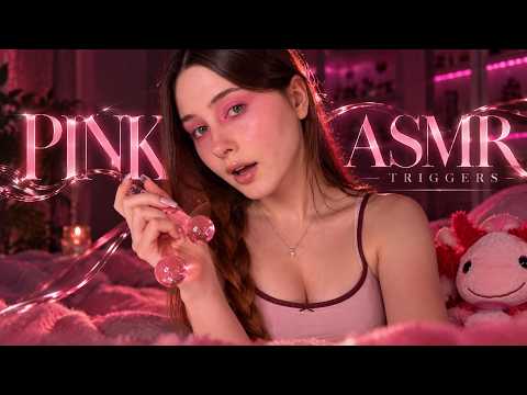 I Tried Only PINK ASMR Triggers 💗 And They Sound SO Good