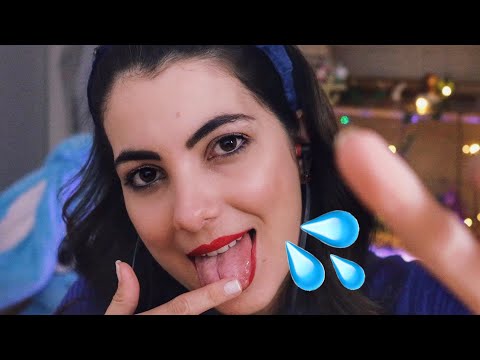 ASMR SPIT PAINTING YOU WITH MAKEUP - Sweet Carol