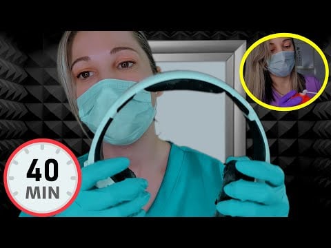 ASMR Sesión Médica: Extracción de Tapón y Audiometría | Clínica Roleplay