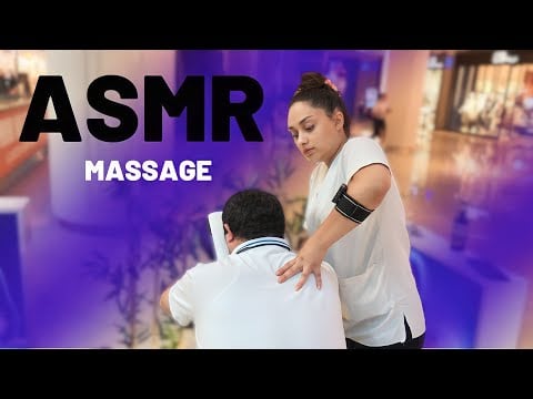 ASMR MASSAGE - NECK MASSAGE - WAİST MASSAGE (Lady Sedef )