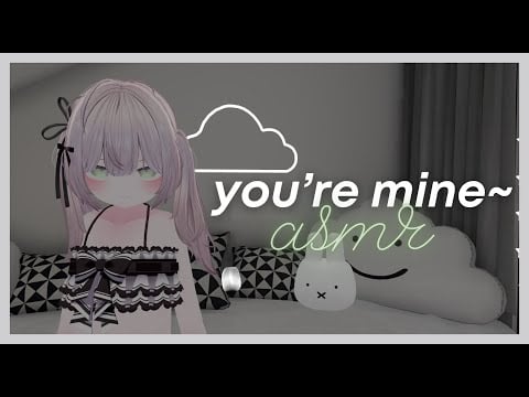 【LIVE 3D ASMR】♡ you're mine now senpai~! || bratty little dom takes control of you ♡