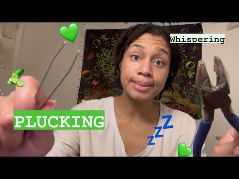 ASMR - Screen Tapping, Plucking & More (Dee)