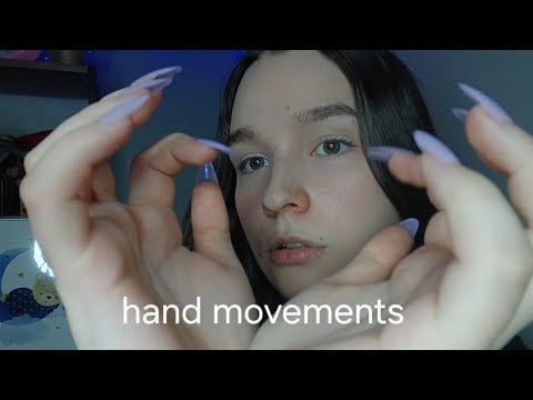 ASMR SONS DE BOCA E HAND MOVEMENTS - relaxe e durma rápido 