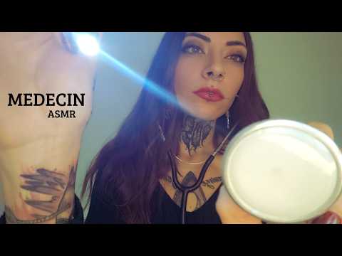 ASMR MEDECIN ROLEPLAY | CONSULTATION CHEZ LE MEDECIN + NETTOYAGE DES OREILLES