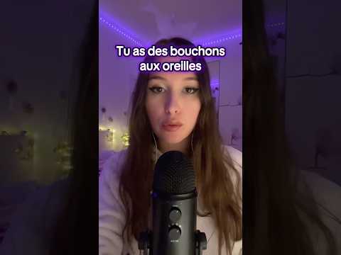 C’est pour ça que tu ne m’écoutais jamais😤🦻 #asmr #asmrfrançais #frenchasmr #mouthsounds #comique