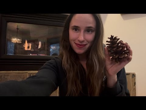 ASMR by the Fire ✨🪔 (wood tapping, tingly triggers, and soft whispers)