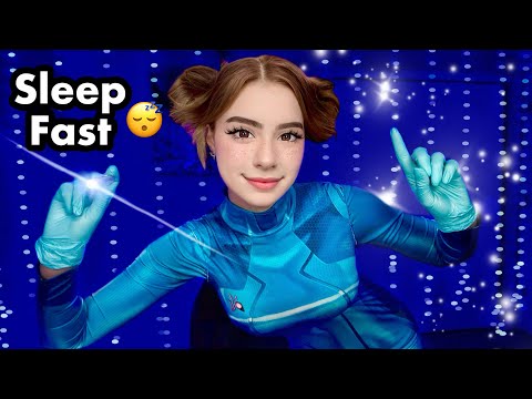 ASMR ALIEN FULL BODY EXAM 👽 Cranial Nerve Examination, Medical Roleplay & Eye Exam for Sleep ✿