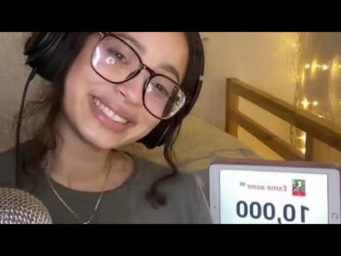 ASMR- 10k MY SUBSCRIBERS DO ASMR Special!!!!✨🥳  🎉🙏🏻