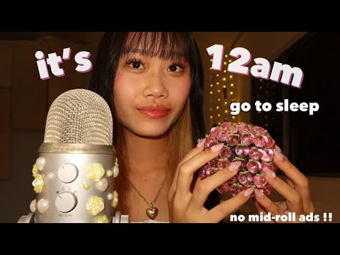 it’s 12AM, go to sleep 😪ྀི˚.༘⋆ (no mid-roll ads ASMR)