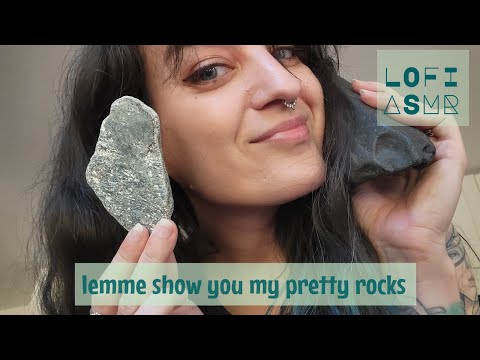 ASMR | nerding out with my rock collection, 🤓🪨