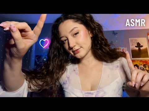 ASMR Super Fast Hand Movements & Visuals With Mouth Sounds!