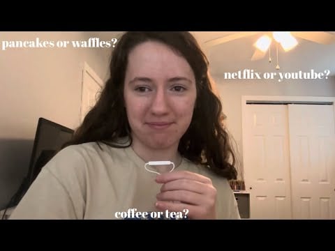 asmr | this or that questions! (my answers)