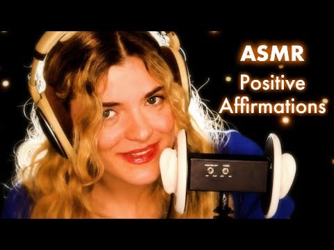 ASMR Positive Affirmations for Deep Relaxation 💤 Up-Close Personal Attention to Help You Sleep