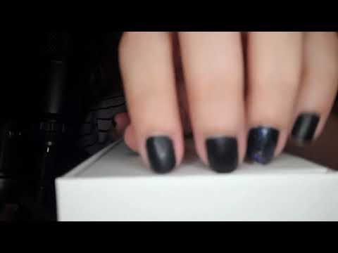 ASMR Tapping em caixas [NO TALKING], para relaxar.