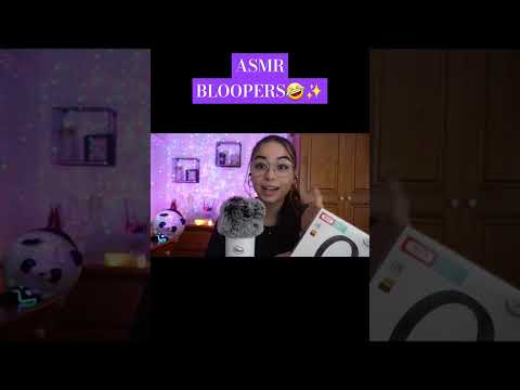 ASMR TOMAS FALSAS🤣✨️ (Gracioso)| ASMR BLOOPERS! | ASMR SHORTS en español | BLoopers shorts~ Pandasmr