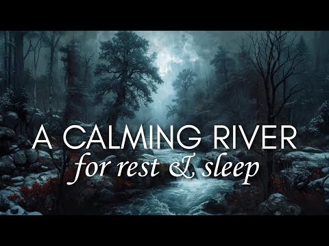 Calming River Sounds for Rest and Sleep 🩵 #riversoundsforsleep | Binaural ASMR Ambiance