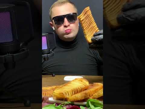 INSANE CRUNCH! 🤤🔥 Crispy Chicken & Potato ASMR #shorts