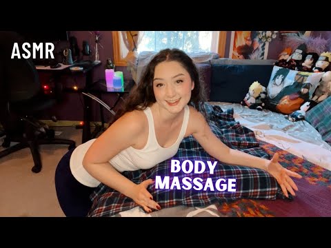 ASMR POV STYLE BODY MASSAGE *FAST & AGGRESSIVE*