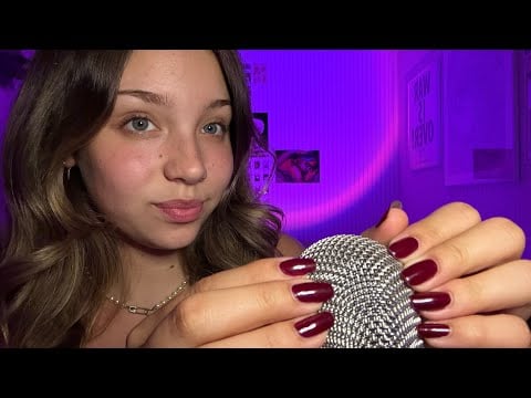 ASMR | Mic Scratching and Clicky Whispers for Sleep! 😴 🗣️