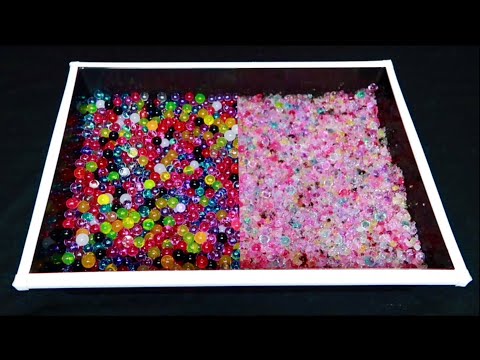 ASMR: Water Beads - Stirring/Smooshing/Squishing/Crushing/Mashing/Smashing/Crunching/No Talking