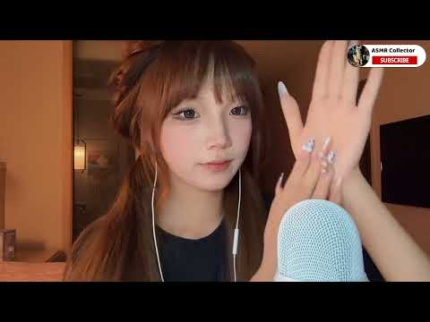 ASMR｜ASMR rapid hand rubbing | hand scratching | simulated sucking sound.