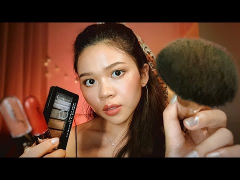 ASMR Best Friend Doing Your Makeup for the Party 💄✨เพื่อนสนิทแต่งหน้าให้คุณไปปาร์ตี้ (Soft Spoken)