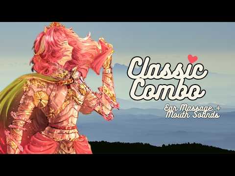 [3DIO ASMR] Classic Combo (Mouth Sounds, Ear Massage) (VTuber)