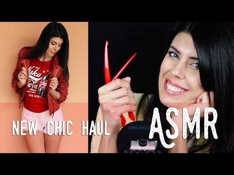 ASMR ita - 👜 Nuovo PACCO da NewChic + Try-On HAUL (Whispering)