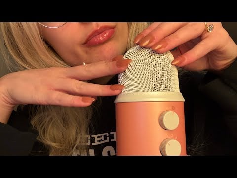 ASMR| Mic scratching no talking 