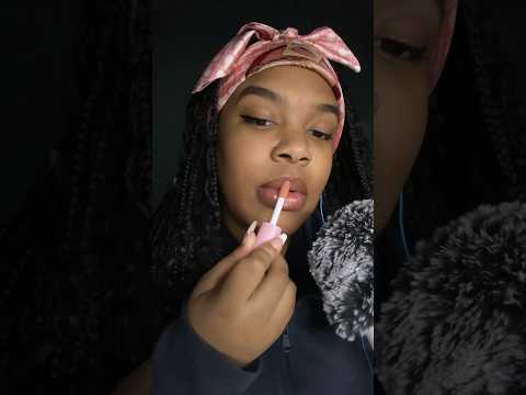 lipgloss application 🎀 #shortscreator #shorts #asmr #asmrsounds #sleepsounds #lipgloss #sleep