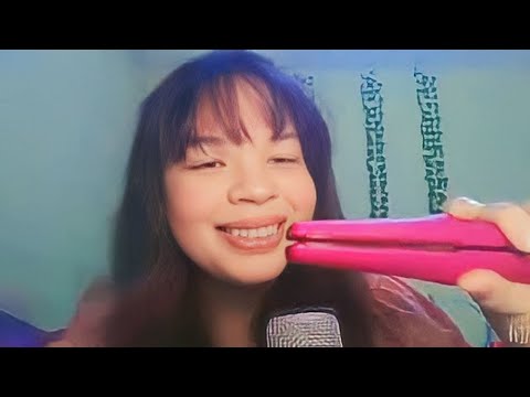 ASMR: PENTEANDO SEU CABELO + FAZENDO BABYLISS DELICADAMENTE (durma aqui)😴