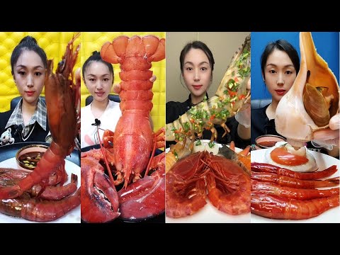 Epic ASMR Seafood Mukbang 🦞 | 전설적인 해산물 먹방 ASMR 🦀 | 伝説のシーフード大食い ASMR 🍤 | 史诗级海鲜吃播 ASMR 🦑