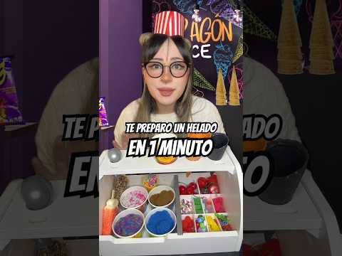 ASMR - Te preparo un helado en 1 minuto #asmr #asmrroleplay #asmrhumor