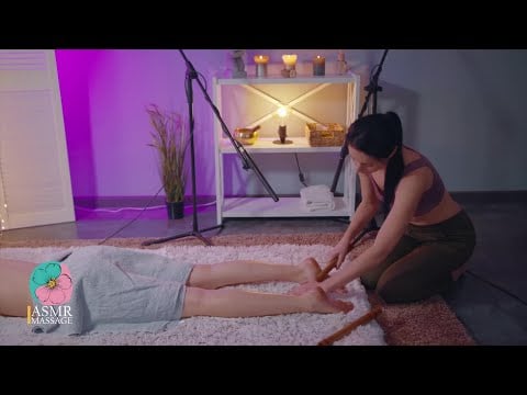 Harmonious ASMR Massage with Soft Brushing