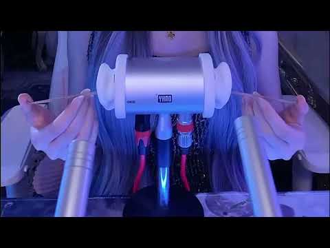 Let Me Gently Clean Your Ears for Deep Sleep | Feather, Puff, Tuning Fork ASMR / 2Hr (No Talking)