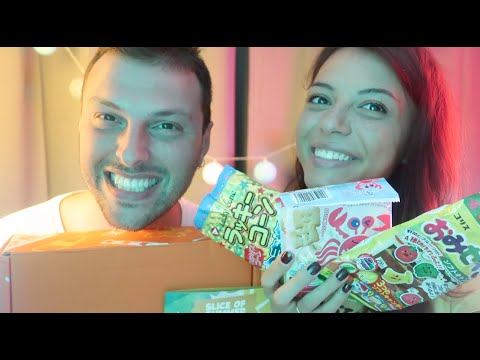 ASMR | TokyoTreat Unboxing! Let's try some Japanese Candy!