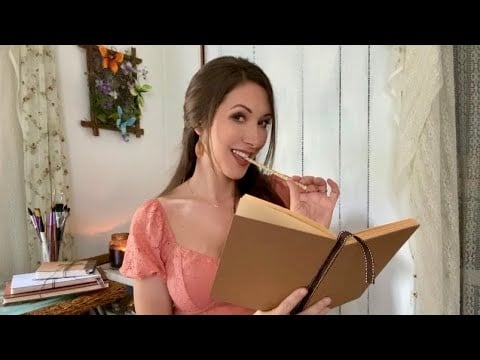 ASMR Sweet Southern Girl Sketches You