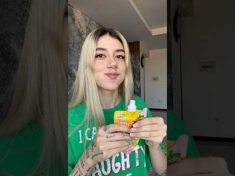 trying Gumi Gumi Jelly 🧃🍓🍓🍓#shortvideo #shorts #asmr
