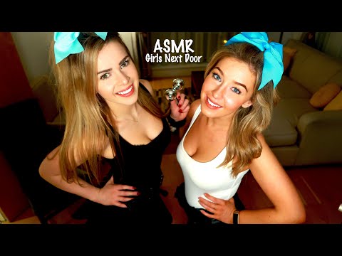 ASMR GIRLS NEXT DOOR GIVE YOU A MASSAGE