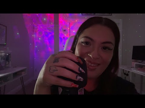 ASMR| Halloween Trigger Words 👻🎃- (hand movements & some mouth sounds)