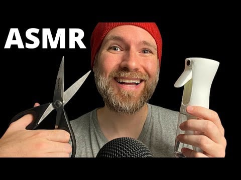 ASMR Barber Shop Triggers - Giving You a Good Haircut