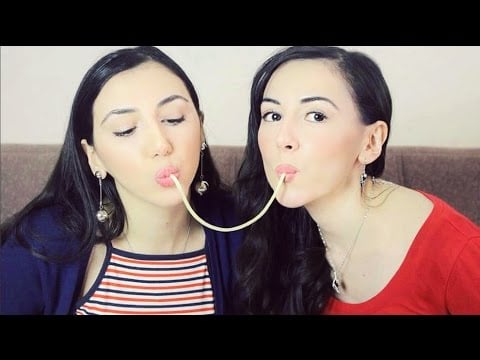 ASMR MUKBANG DUO Ft. MissASMR ~ Soft Spoken Sassy Chitchat