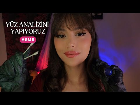 ASMR - Yüzünü İnceliyorum, Cilt Analizi Asmr 😴